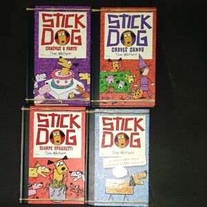 STICK DOG 1 6 7 8 LOT OF 4 BOOKS Tom Watson